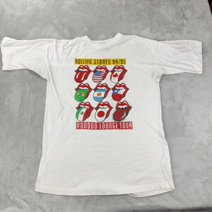 Vintage Rolling Stones Men's Size XL 1994-1995 Voodoo Lounge Single Stitch Shirt